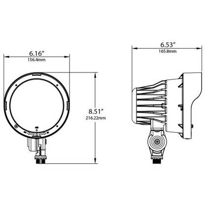 LED Multi Watt CCT Bullet Spot Light, UL