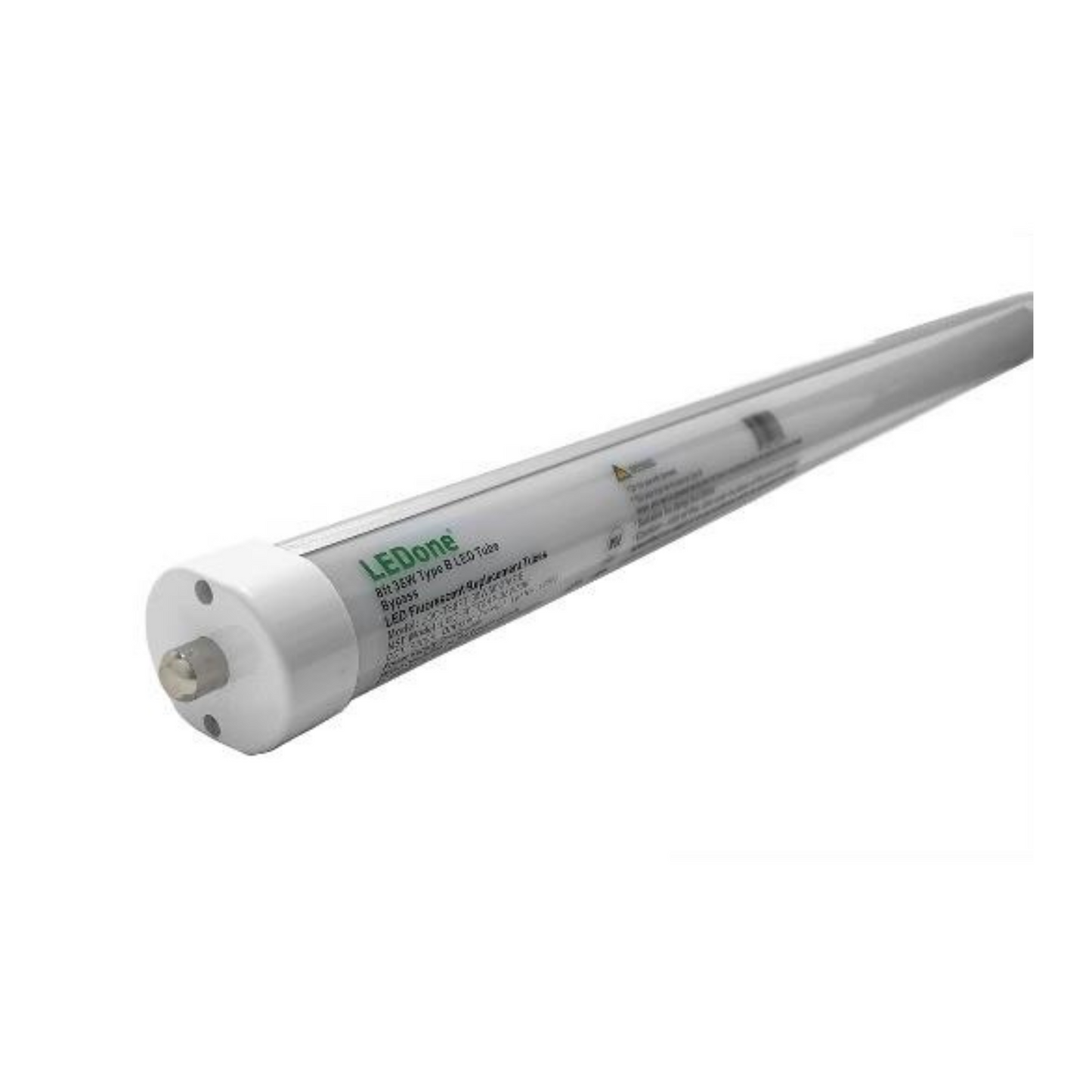 8FT LED 38W T8 Type B Tube, UL & DLC (20/CS)