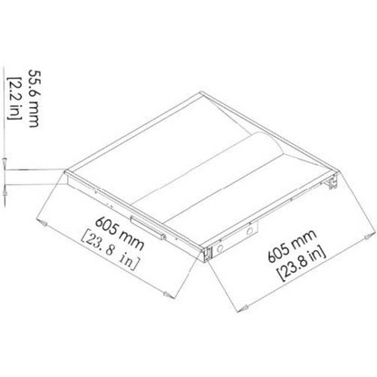 LED Multi Watt Multi CCT Troffer Family Series, UL & DLC