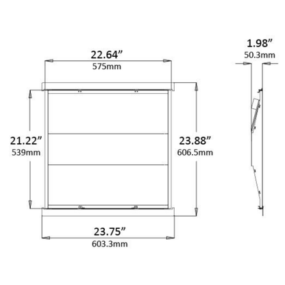 LED Multi Watt Multi CCT Troffer Retrofit Kit Family Series, UL & DLC