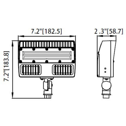 LED Knuckle Flood Light, UL