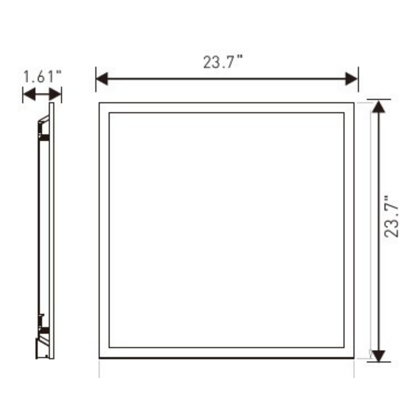 Tunable LED Panel Light, UL & DLC