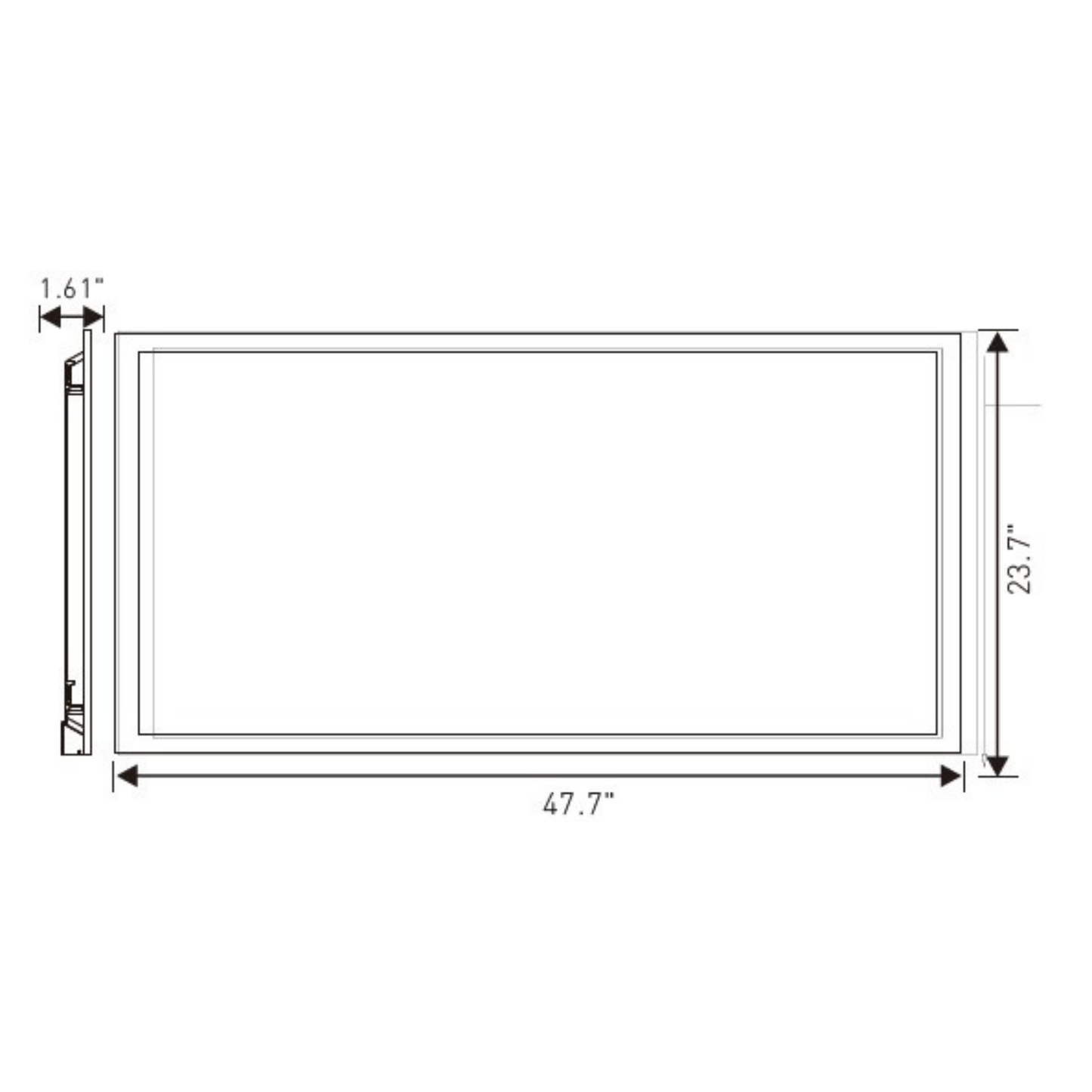 Tunable LED Panel Light, UL & DLC