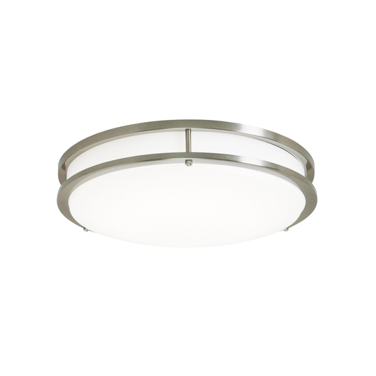 Double Ring 3CCT Ceiling Fixture, UL